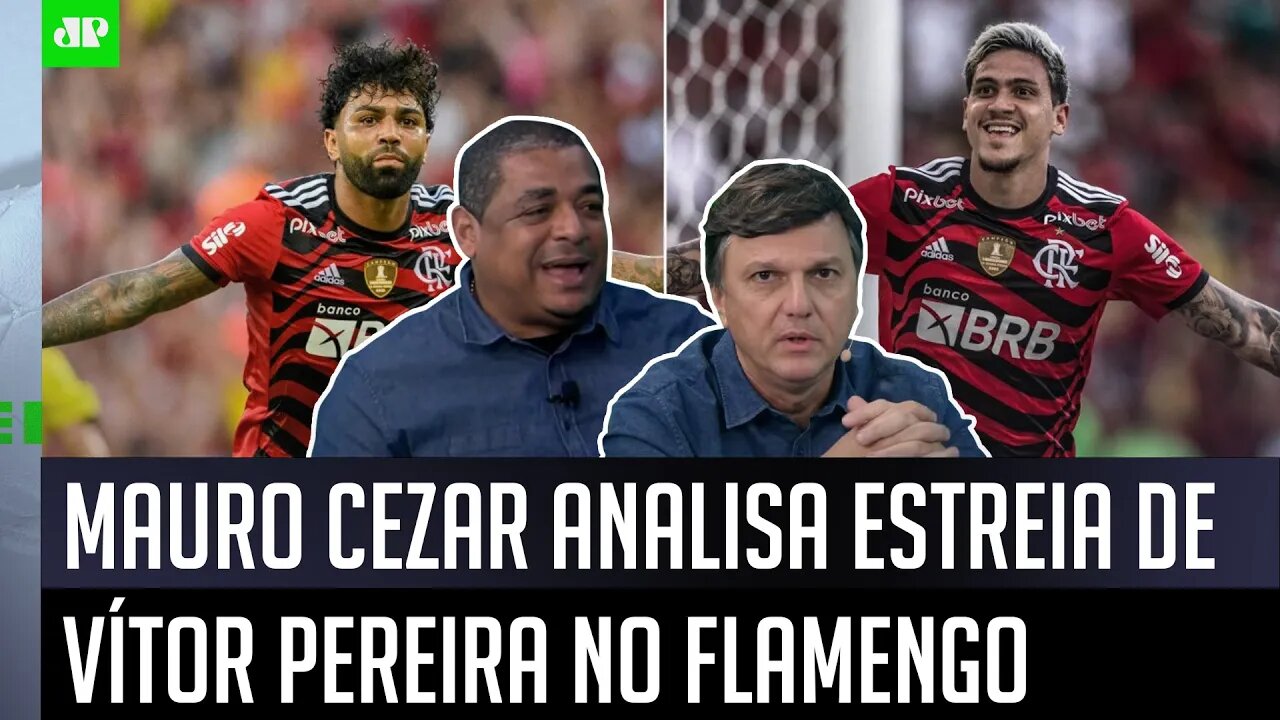 "MAIS IMPORTANTE do que a GOLEADA é…” Mauro Cezar ANALISA primeiro jogo de Vítor Pereira no Flamengo