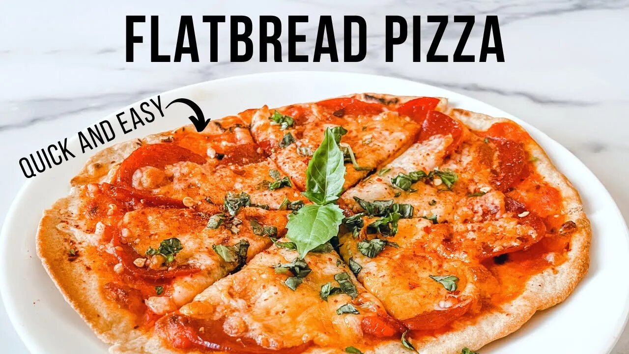 From Scratch Sourdough Discard Flatbread Pizza | Recipe by Cultures for Health