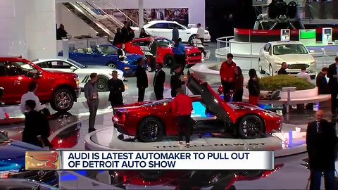 Audi is latest automaker to pull out of Detroit auto show