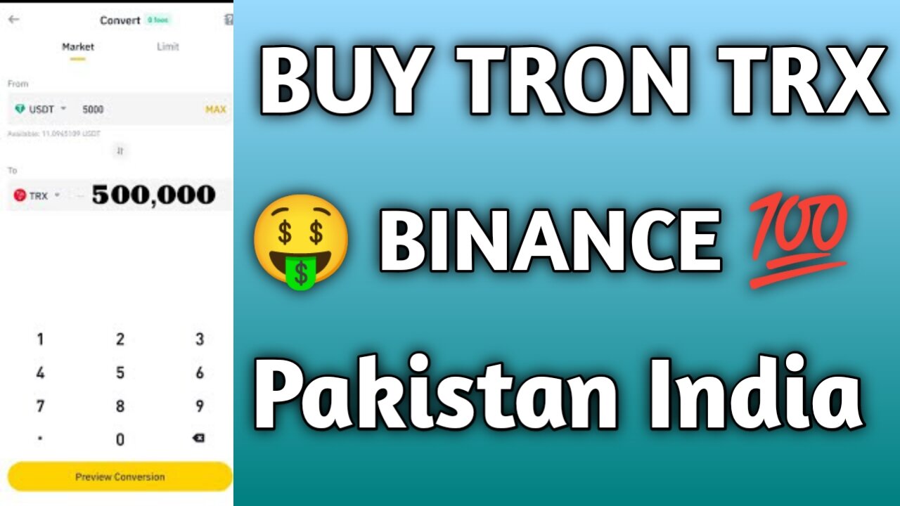 Grand News || How To Buy Tron (TRX) On Binance Exchange || How To Buy Tron TRX In Pakistan And India