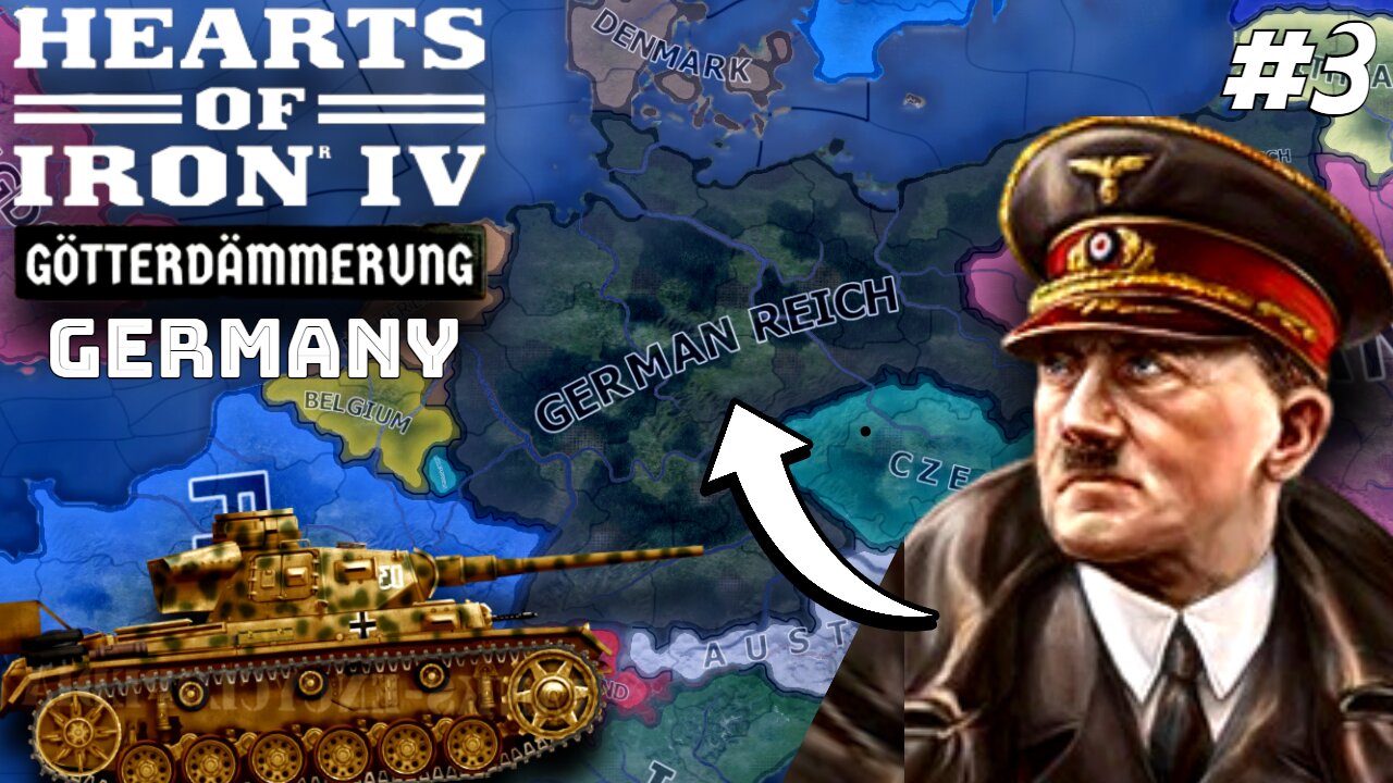 Continental Cleanup And To The East We Go! Hoi4 - Götterdämmerung, Germany (Historical~ish) #3