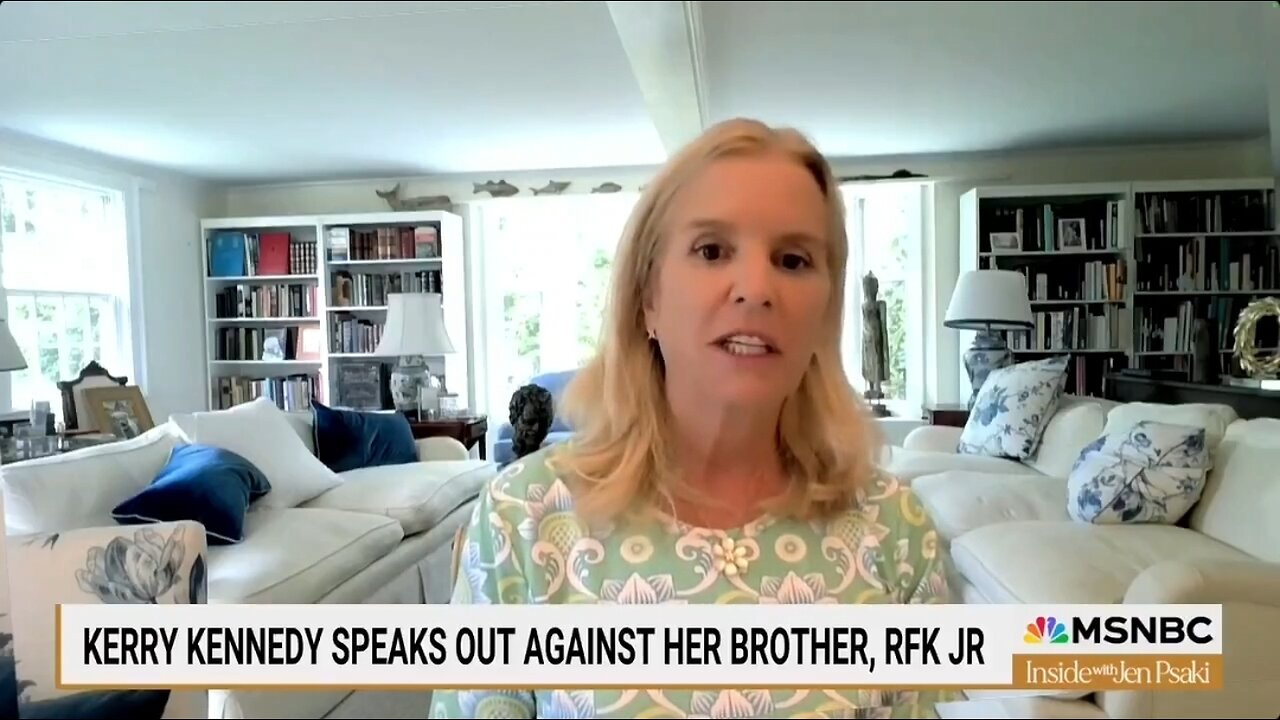 Kerry Kennedy Is Big Mad At RFK Jr For Endorsing Trump