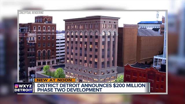 Phase two of District Detroit development includes $200 million for 6 projects