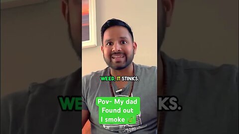 My Dad Reaction To Finding Out I Smoke Weed #askabhinav #za #parenting