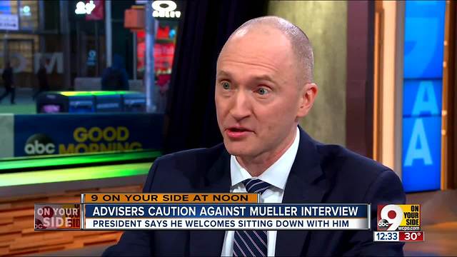 Advisers caution against Mueller interview