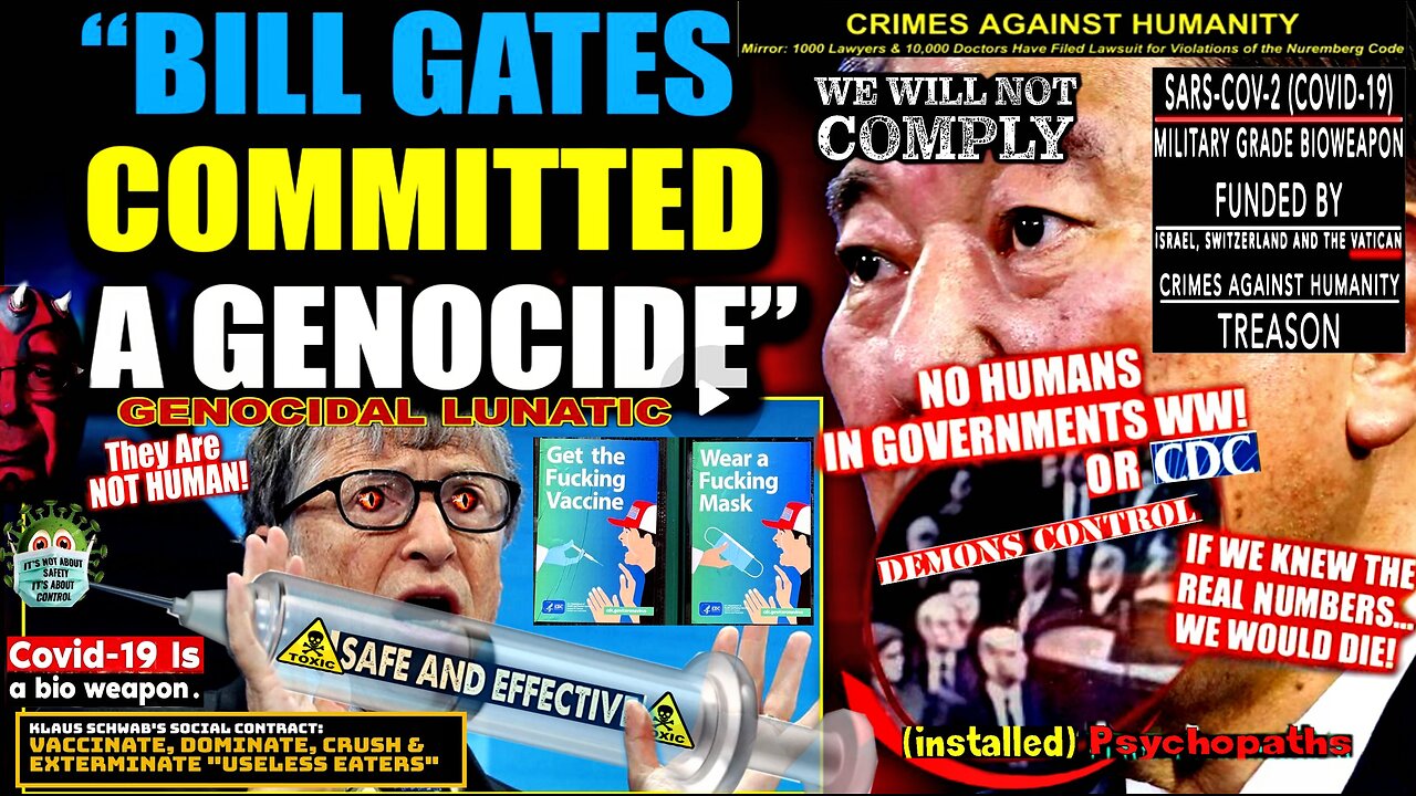 Japanese Prosecutors to Arrest Bill Gates for Crimes Against Humanity During the Pandemic