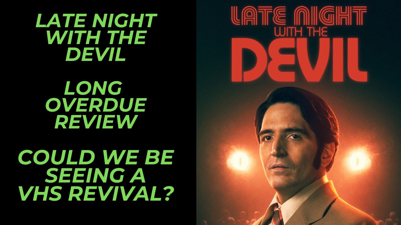 Late Night With The Devil Movie Review | Found Footage Possession Horror on Another Level & On VHS?