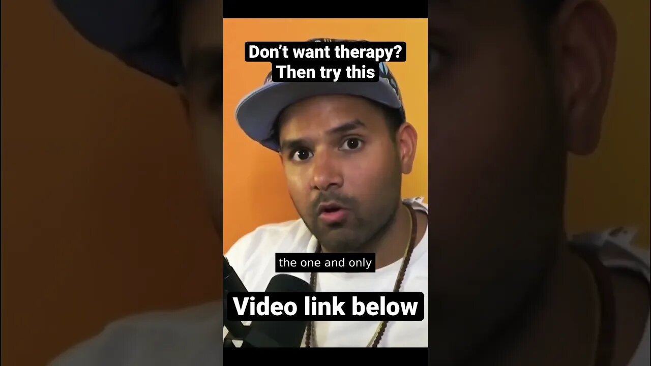 I didn’t want therapy so I did this instead!