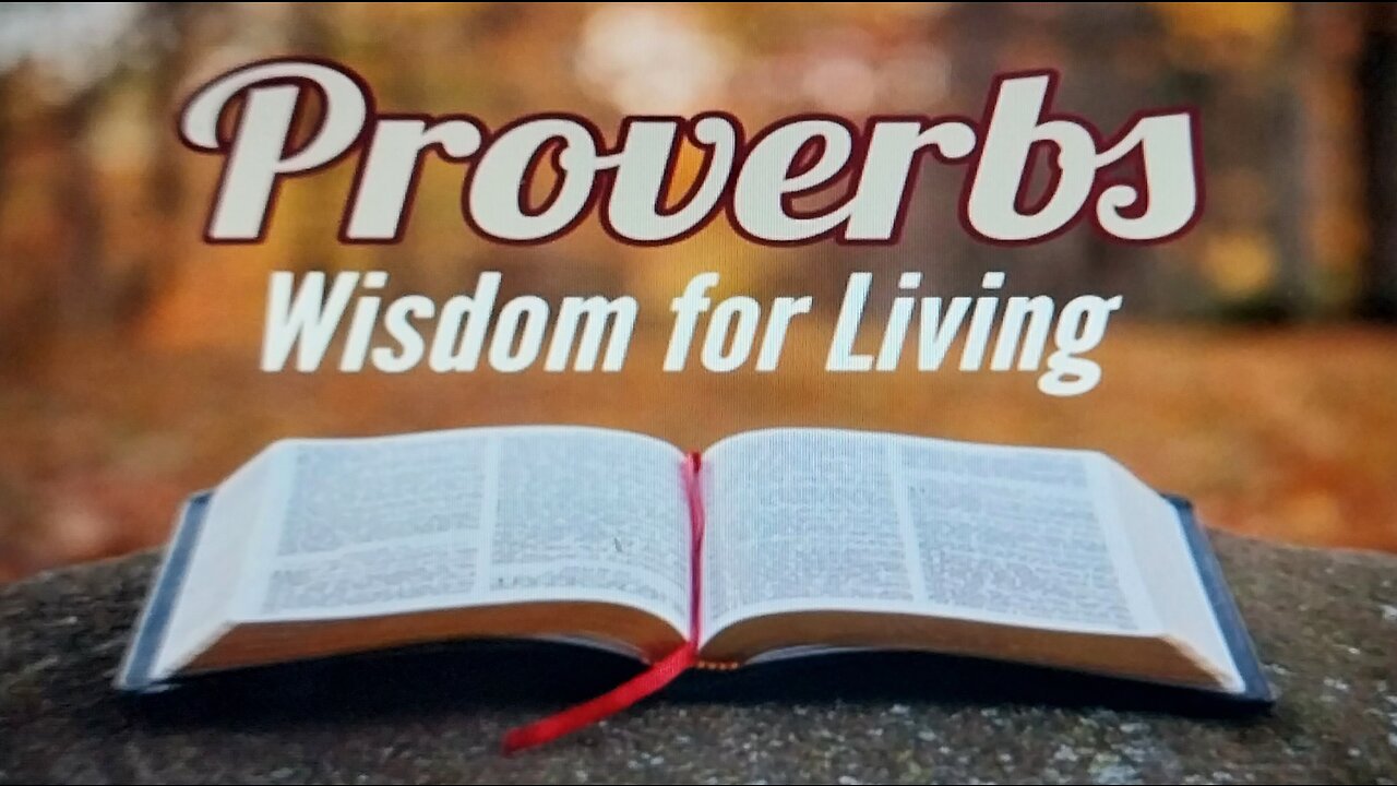 Proverbs Wisdom for Living: Proverbs 22:16-21