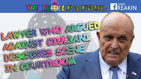 Rudy Giuliani Argues In Court For The First Time In Decades - Troll Patrol Clips