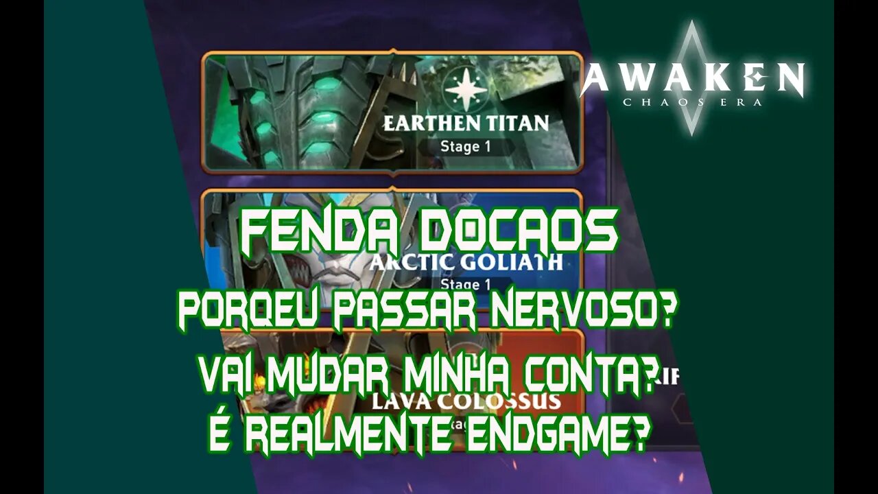 FENDA DO CAOS / FENDA DA RAIVA / #awakenchaosera / #acecc