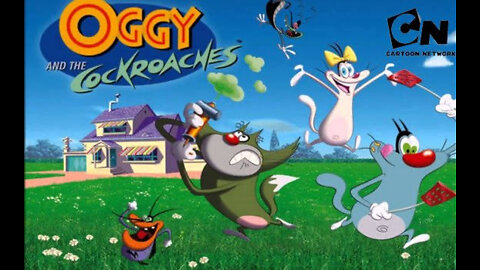 Oggy and the cockroaches funny video 🤣🤣