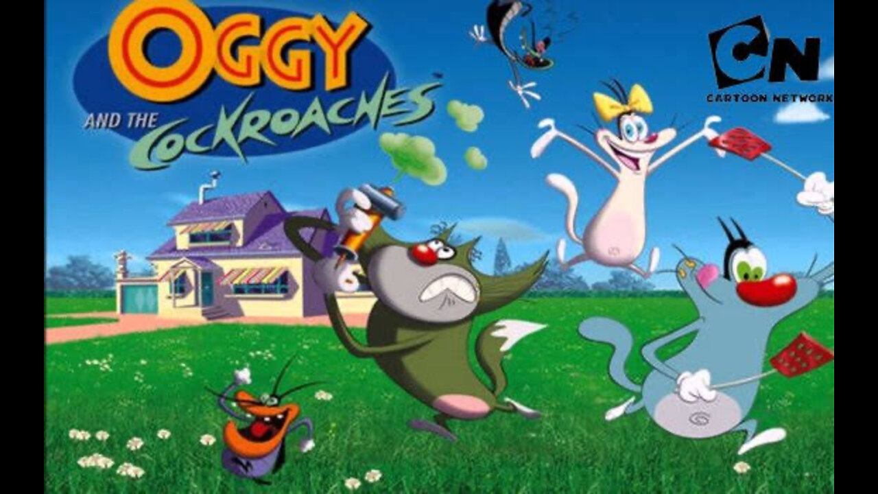 Oggy and the cockroaches funny video 🤣🤣