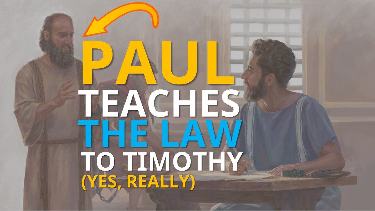 Paul Teaches The Law To Timothy