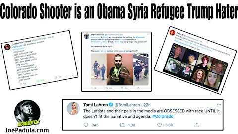 The Colorado Shooter is an Obama Syria RefugeeTrump Hater. Will the media report it?