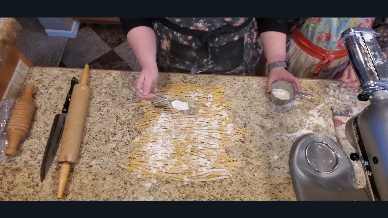 Longer Days Means Homemade Egg Noodles