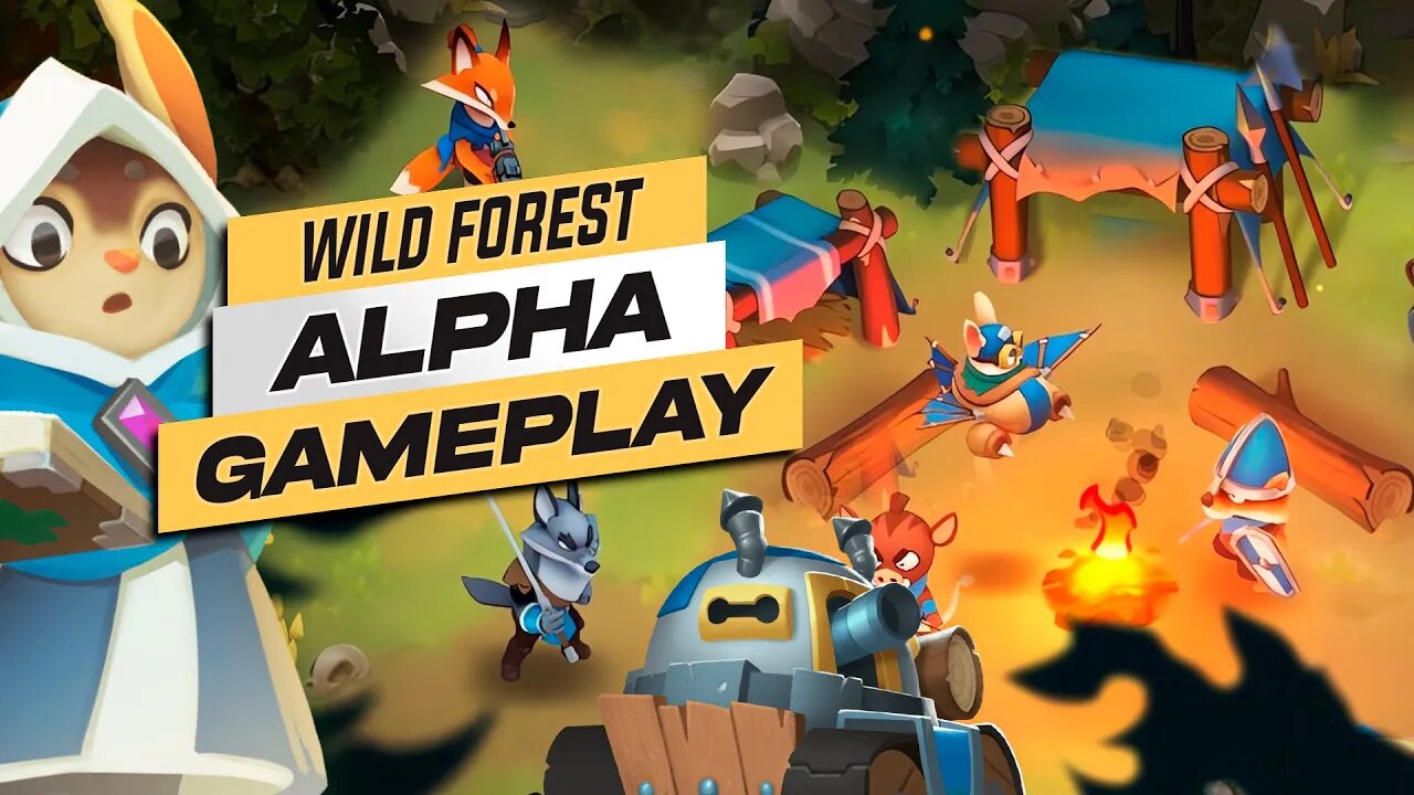 Wild Forest - Alpha Gameplay | Mobile RTS