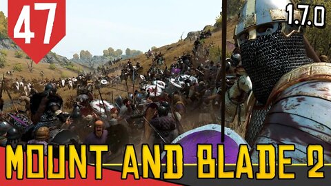 Batalha VIOLENTA - Mount & Blade 2 Bannerlord #47 [Gameplay Português PT-BR]