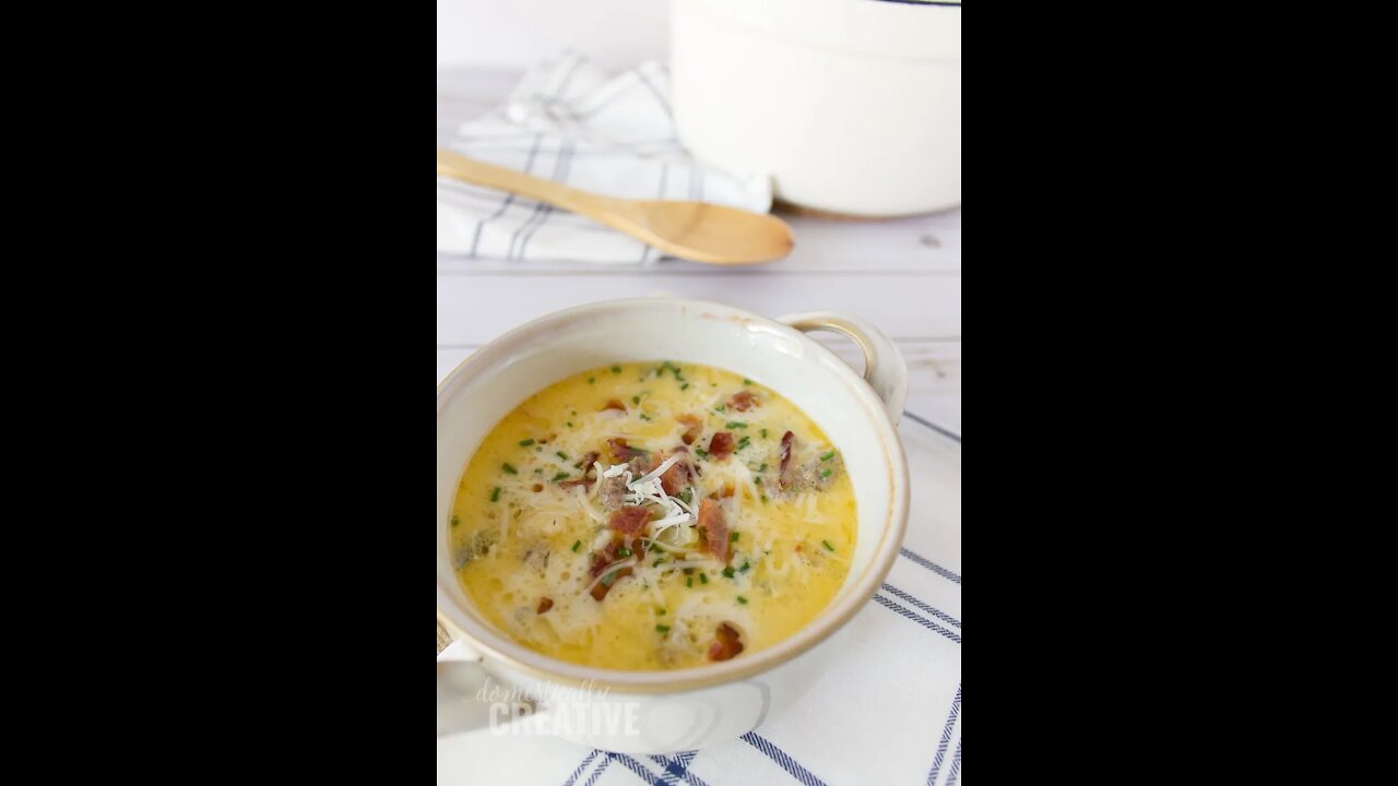 Bacon Cheeseburger Soup