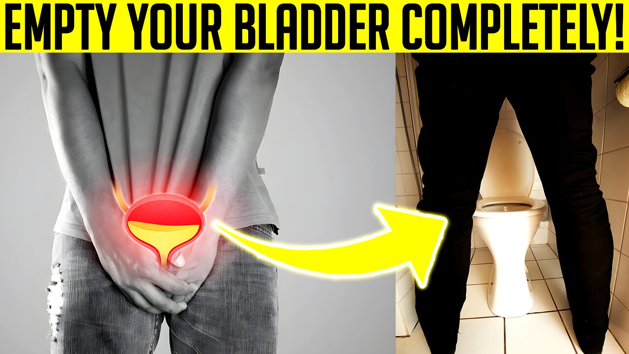 How to FULLY Empty Your Bladder In 3 Scientifically Proven Steps