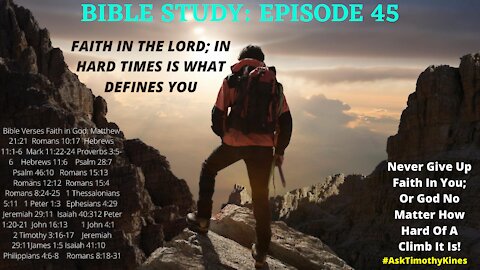 #ATK BIBLE STUDY: EPISODE 45