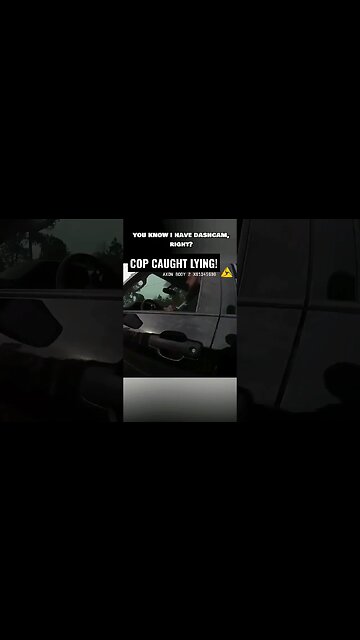 Lying Cop Caught!