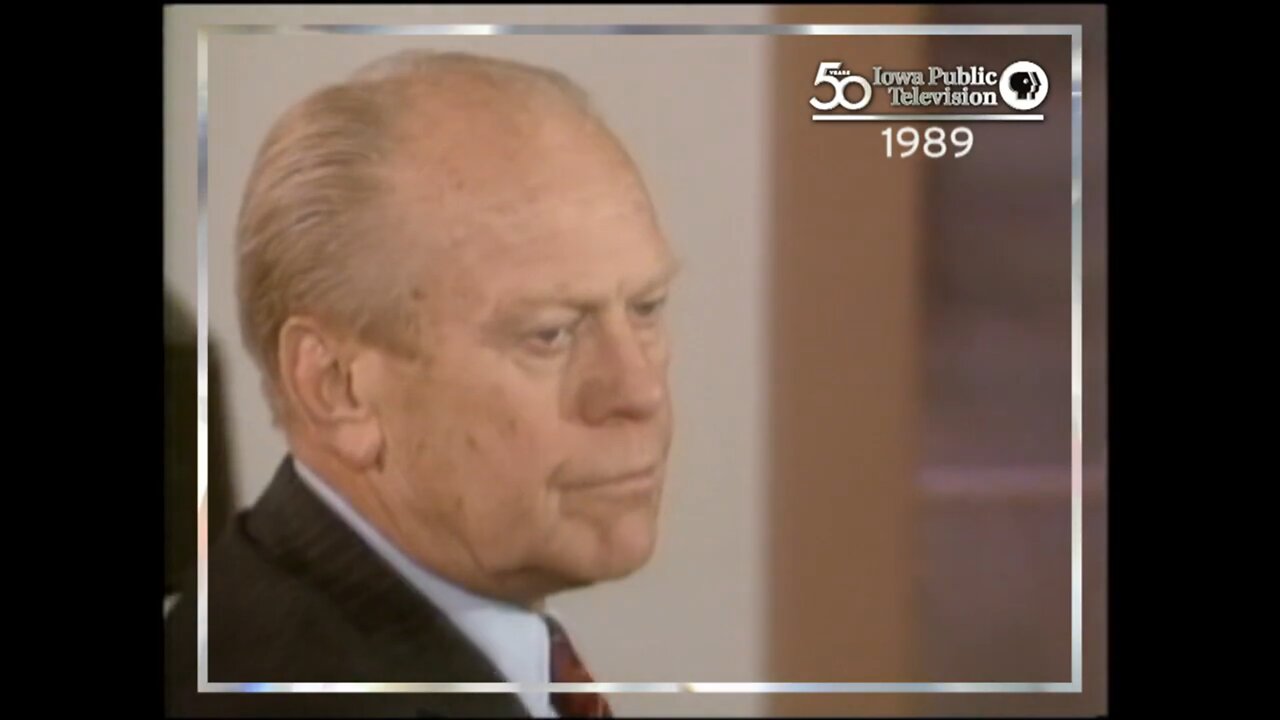 1989: Ex-President Ford about future female President of the US