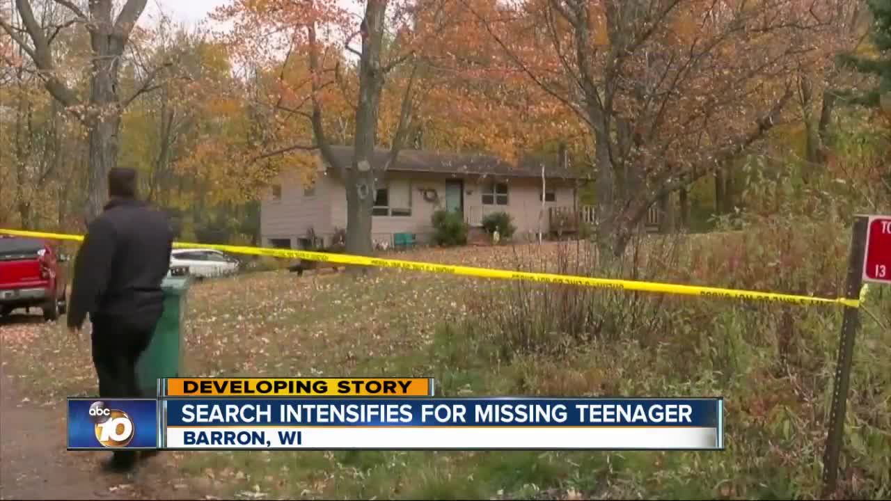 Search for missing Wisconsin teen intensifies