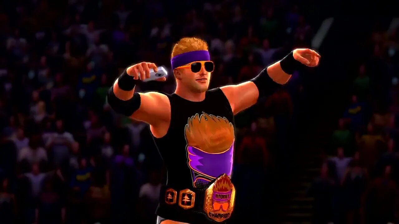 WWE '13 Gameplay Brock Lesnar vs Zack Ryder