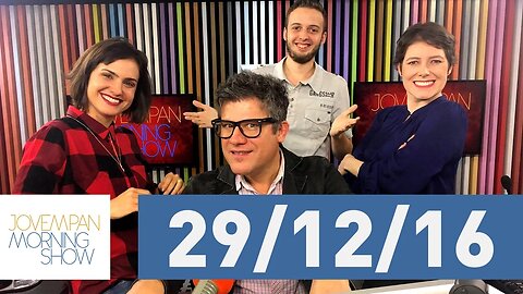 Morning Show - edição completa - 29/12/16