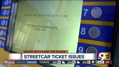 Cincinnati streetcar's ticketing troubles persist