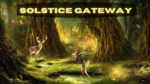 Organic FLOW of the Solstice Energy ~ COSMIC Link Gateway * WE ARE THE CROWN JEWEL * SOLAR DIAMOND!