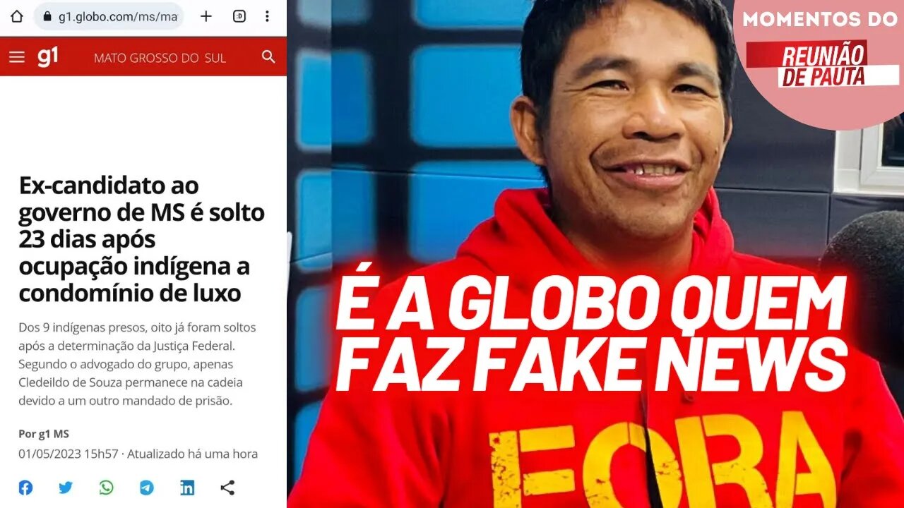 Rede Globo solta fake news sobre a liberdade de Magno Souza | Momentos do Reunião de Pauta