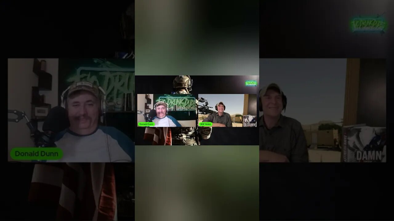 Will Yeske Damn The Valley #short #reel #podcast #Twodrunkdudesinagunroom