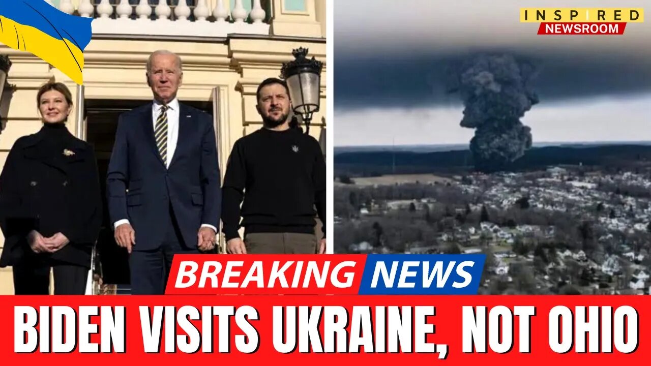 BIDEN Declares "Kyiv Stands" - Ignores Ohio Catastrophe