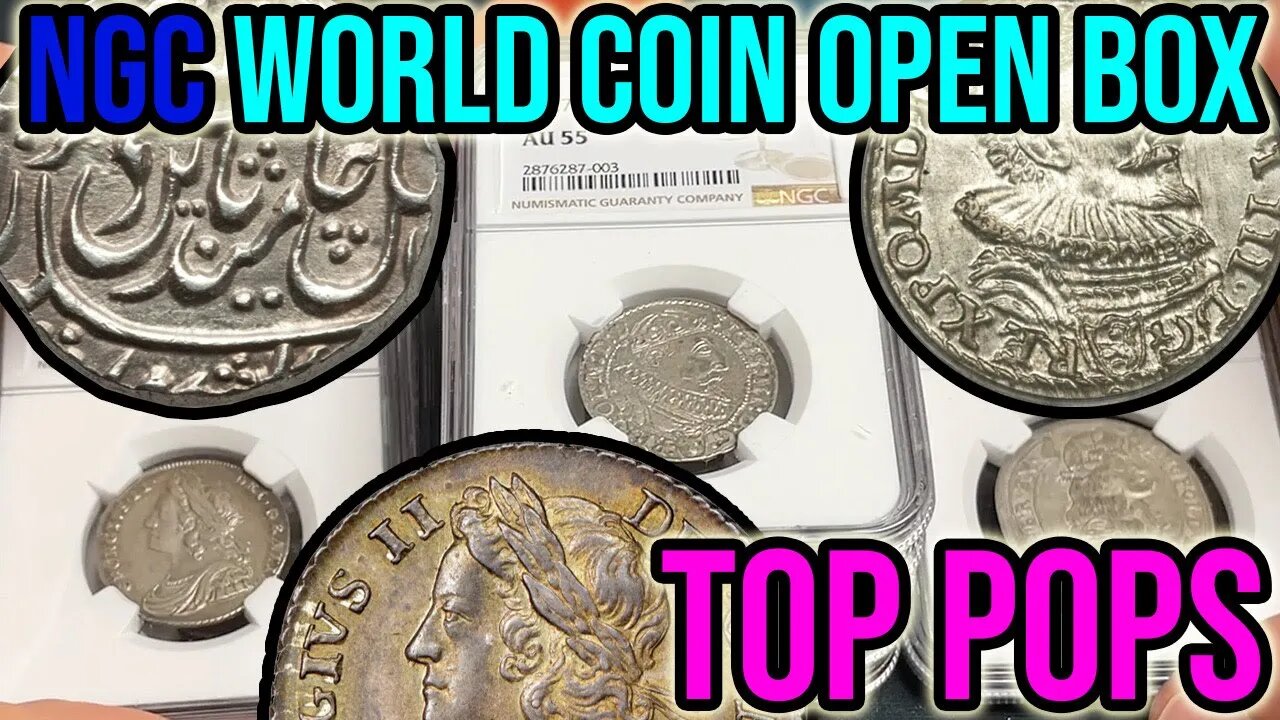 Finest Known In The World: 8-Coin NGC World Unboxing With Top Pops & Rare, Older, Medieval Coinage