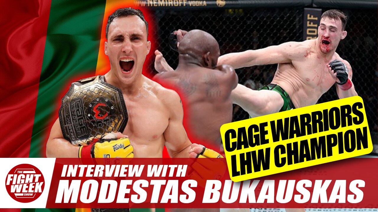 Cage Warriors LHW Champion | Modestas Bukauskas