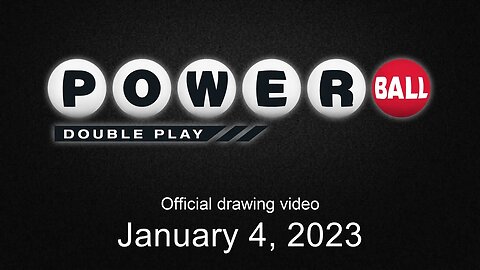 Powerball Double Play drawing for January 4, 2023