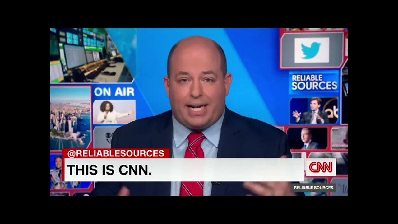 CNN ANCHOR SAYS "NOT GOING ANYWHERE"