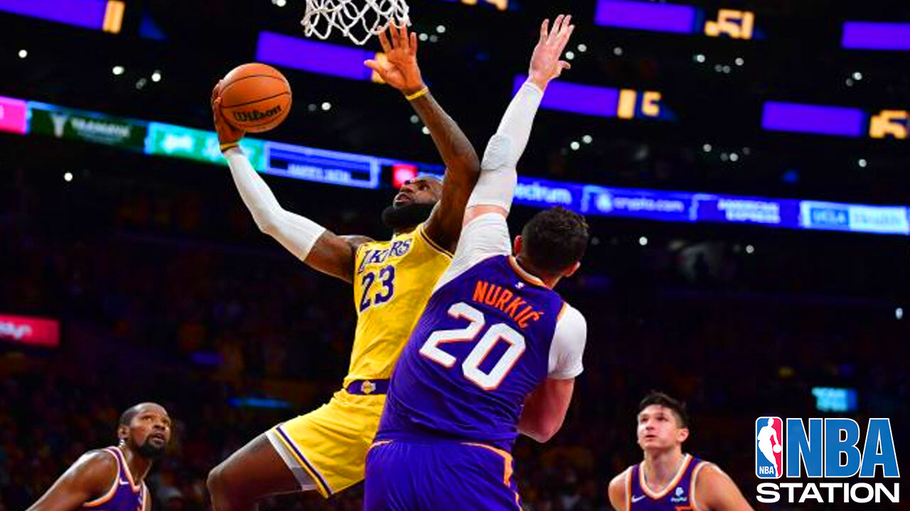 Lakers 122 - Suns 119, Highlights | LEBRON LEADS LAKERS' RALLY | November 10, 2023