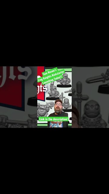Tom Mason’s Frog Knights #shorts