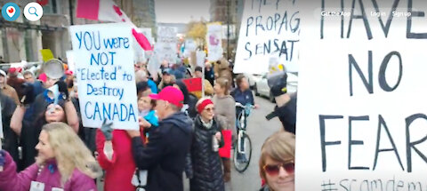 VANCOUVER NO NEW NORMAL RALLY NOVEMBER 29 2020