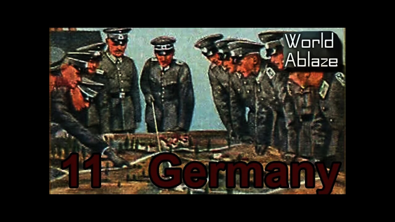 World Ablaze mod Hearts of Iron IV 11 Planning on the Move West!