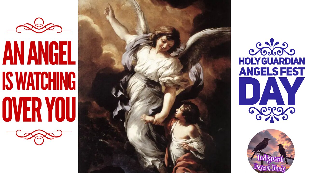 An Angel is watching over you 🙏🏾Holy Guardian Angels Fest day