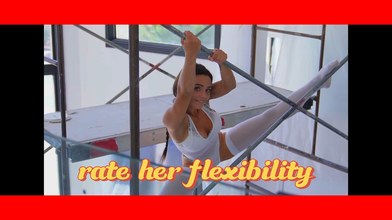 Insane moves she's doing