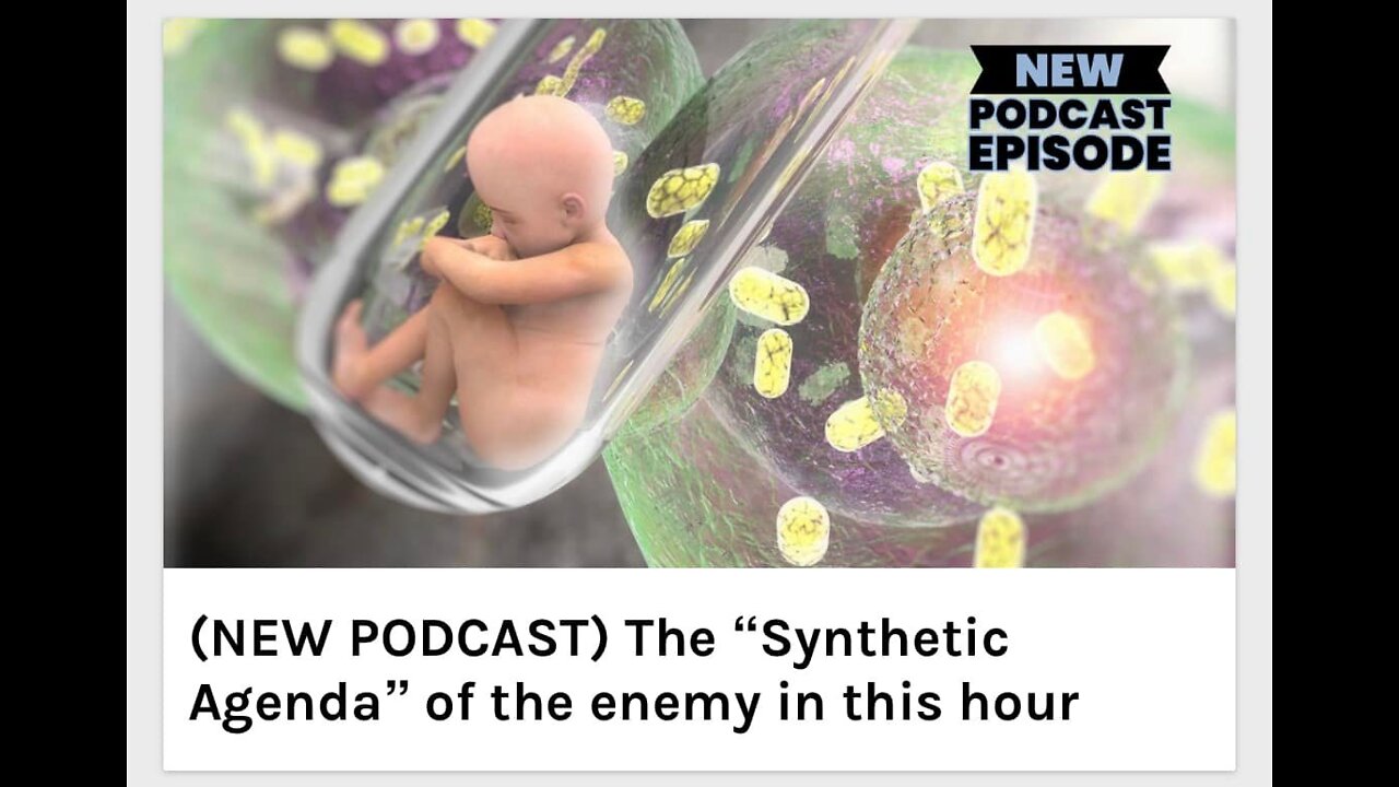 The “Synthetic Agenda” of the enemy in this hour