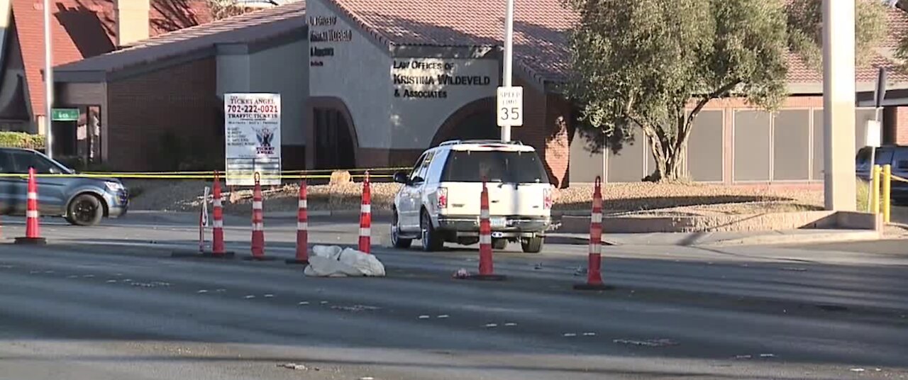 Woman hit, killed by vehicle near Charleston, Las Vegas Boulevard