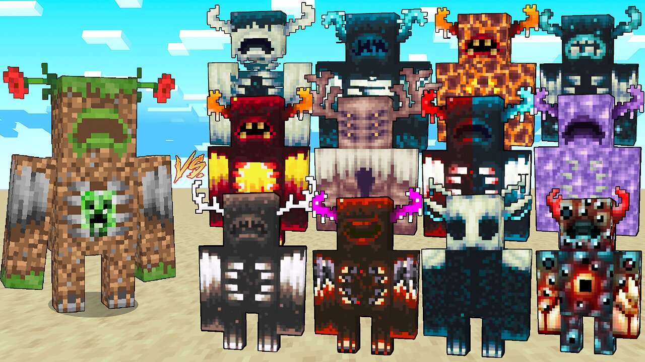 Garden Warden Vs All Warden Plus (Anniversary Edition) / Minecraft Mob Battle