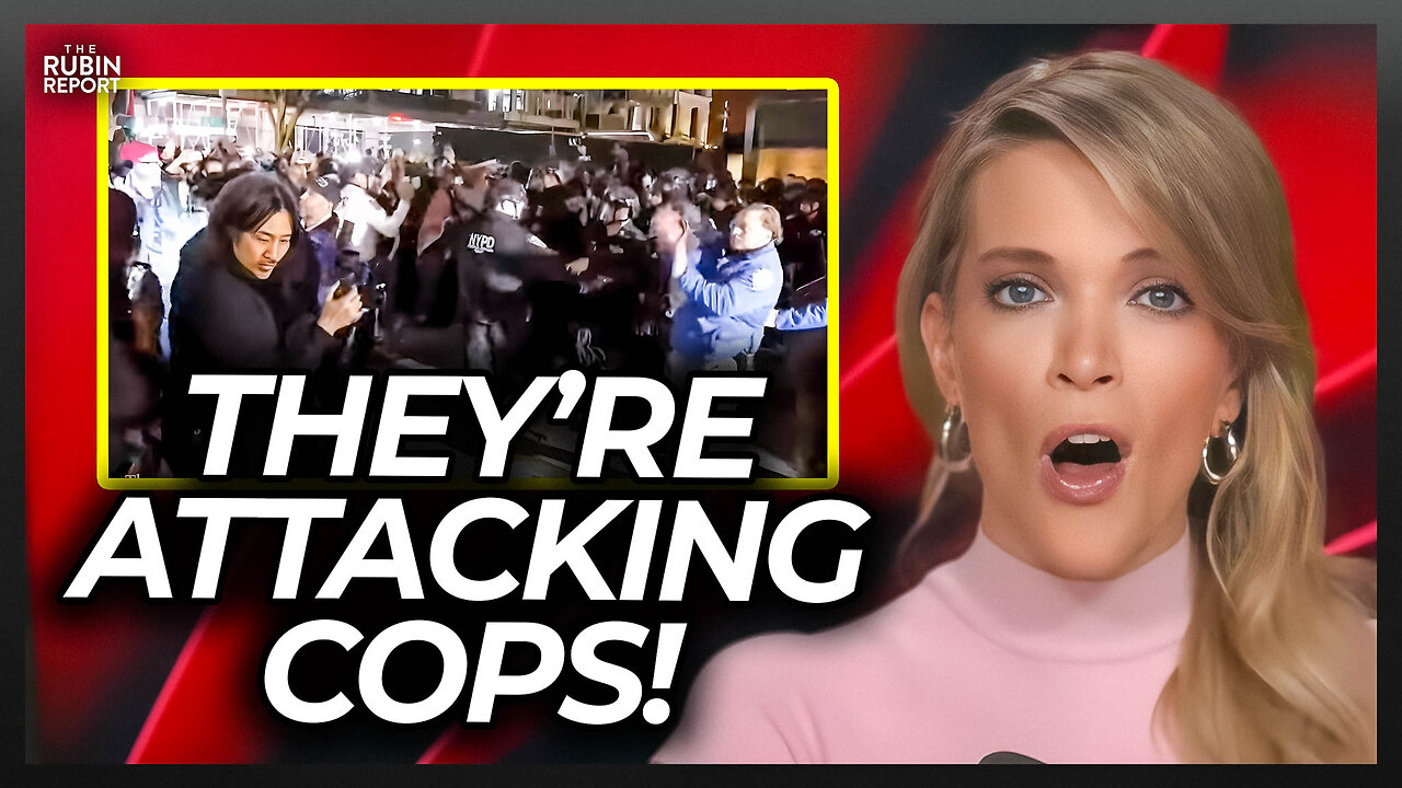 Megyn Kelly Reacts to Shocking Footage of This School’s Protesters Attacking Cops