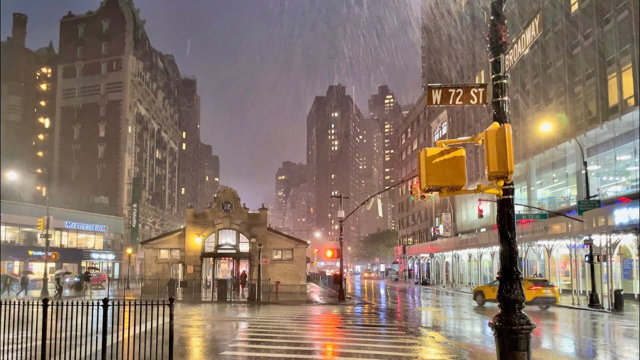 Hurricane Ida in New York City - Heavy Rainfall (September 1, 2021)